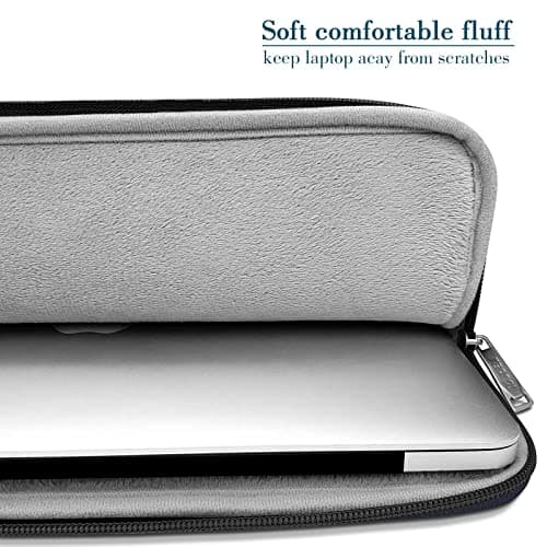 TECOOL 14 Inch Laptop Sleeve Protective Laptop Case 14 inch,Dark Blue — view 5
