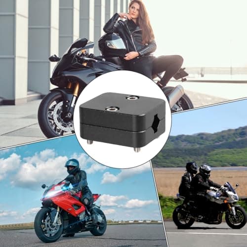 Motorcycle GPS Mount Bracket - 12–16mm Handlebar Navigation Holder, Adjustable Rustproof Mount For GPS Devices | durabl Aluminum Support For Motorcycle Handle Bar | Easy Installation Touring Accesso — view 5