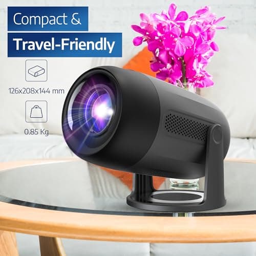 Philips, Neopix 150 home theater projector, Full HD 1920 x 1080p, 180 degree rotatable, LED light source, mirror mode, WLAN 6, stereo sound 2 x 3 watts, black — view 4