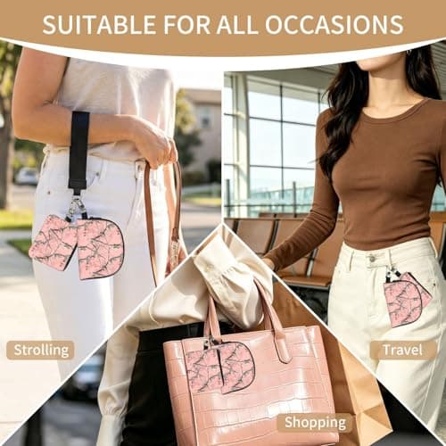 ERCgad Red Leaves Camo Print Wrist Strap Outdoor Sports Bag Unisex Fitness Accessory Running Travel Gift — view 6