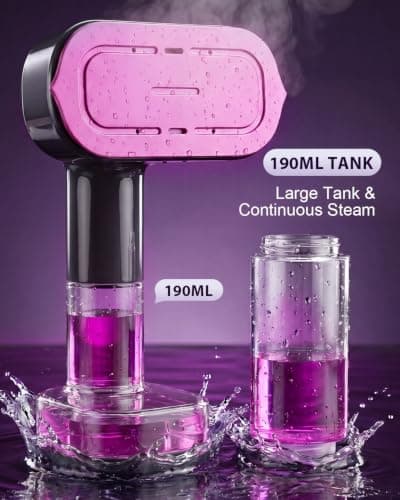 Travel Steamer for Clothes, Dual Voltage 220-240V Clothes Steamer — view 4