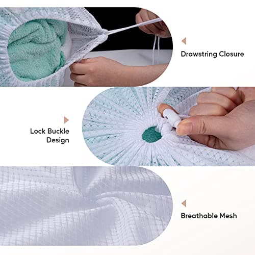Meowoo 1Pcs Laundry Bags with Drawstring,60×90cm — view 5