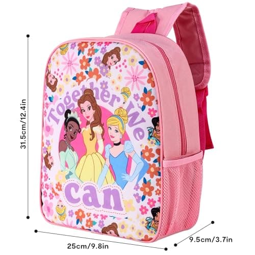 Disney Princess Kids Backpack, Lightweight School & Travel Bag Boys & Girls — view 2