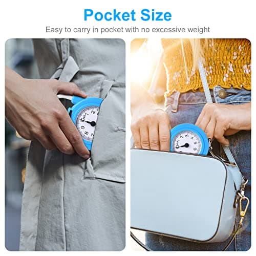 Vicloon Luggage Scale, 10KG Portable Travel Luggage Scale, Suitcase Baggage Weighing Scales for Accurate Weight Suitcases Bags Handbags Luggages Home Travel, 1 Pack — view 5