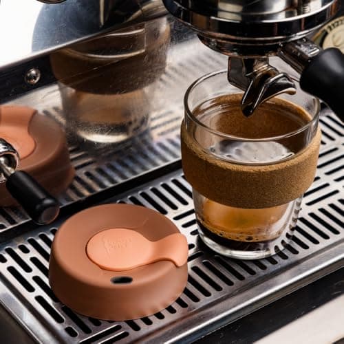 KeepCup Reusable Tempered Glass Coffee Cup | Travel Mug with Splash Proof Lid, Brew Cork Band, Lightweight, BPA Free | Medium | 12oz / 340ml | Filter — view 4