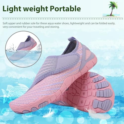 AONETIGER Unisex Barefoot Shoes Mens Womens Quick Dry Barefoot Aqua Sneaker — view 5