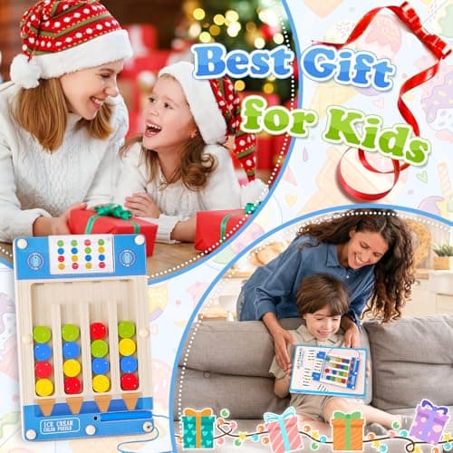 Magnetic Maze: Montessori Wooden Puzzle Toys for 3-4-5-6 Year Old Boy Gifts — view 6