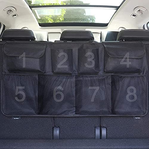 Taylor & Brown Car Boot Organiser for Multi-Pocket Children's Travel Storage Durable Foldable Cargo Tidy Net Waterproof for Car Backseat Cover Space Saving — view 2