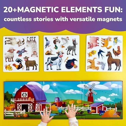 Magnetic Puzzle for 2-3 Years Old - Toddler Travel Toys for Kids 3-5 — view 2