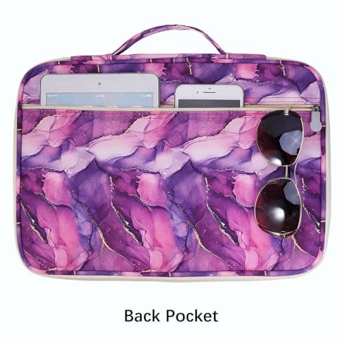 JAKAGO A4 Document Case, Multi-Pocket Portfolio Folder, Travel Portfolios — view 4