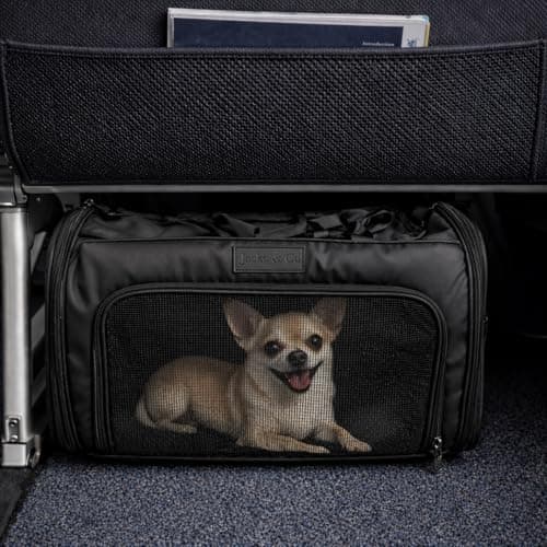 JACKO & CO - Premium Dog & Cat Carrier up to 10lbs, TSA Airline Approved — view 3