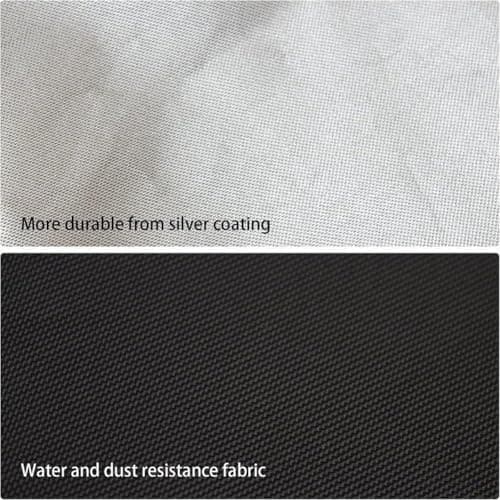 Waterproof Drawstring Bag 210D Oxford Cloth Storage Pouch Dustproof Travel Organizer for Cosmetics Jewelry Shoes Clothes Black(20 * 30cm) — view 6