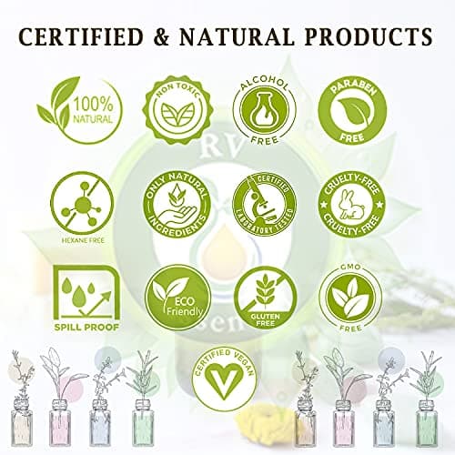 R V Essential Pack of 6 Carrier Oil Set Apricot Kernel Argan Avocado Grapeseed Jojoba Rosehip Seed 100% Pure Natural for Skin Hair Relaxation Soap Lip Balm Creams Lotions Gift Set DIY 15ml (0.507oz) — view 6