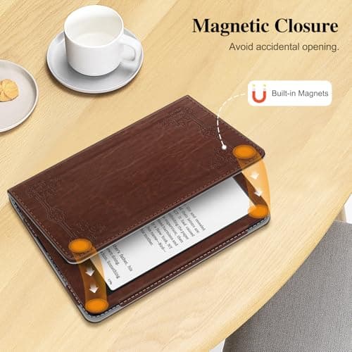 FINTIE Folio Case for Kindle Paperwhite 12th/11th Gen & Kindle Colorsoft — view 5
