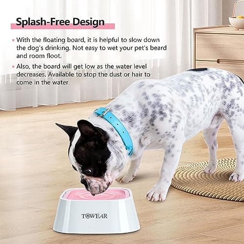 No Spill Travel Dog Water Bowl with 1.5L For Dog Cat Puppy Kitten — view 4