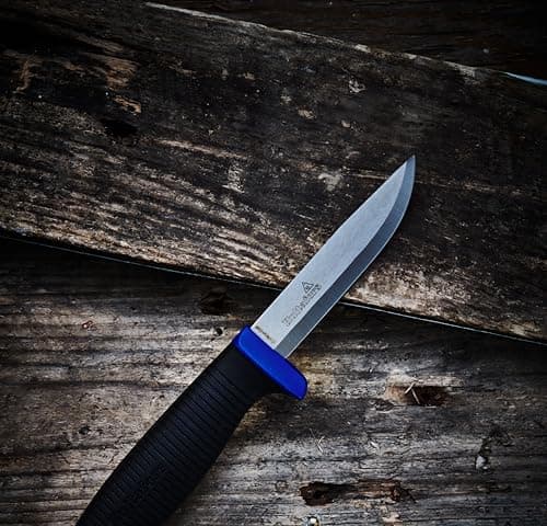 Hultafors Craftsman's knife RFR GH I All-purpose knife with non-slip Santoprene® handle and German high-grade stainless steel blade I Including holster and holder for working trousers I 380260 — view 6