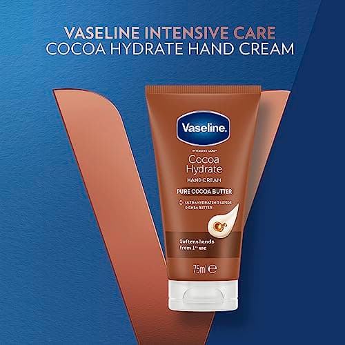 Vaseline Intensive Care Cocoa Hydrate moisturiser with ultra-hydrating lipids and shea butter Hand Cream for dry hands 75 ml — view 4