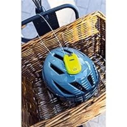 ABUS Combiflex Break 85 Cable Lock, 85 cm Long, Neon Yellow — view 2