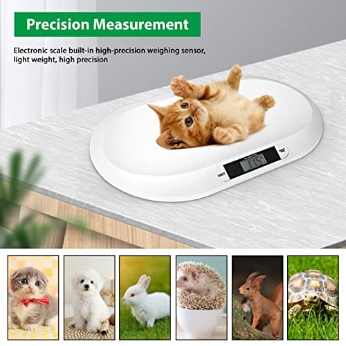 Trintion Baby Weighing Scale 20kg Digital Scale Infant Pet Weighing Scales Capacity 55 * 32cm Baby Scales Small Animal Scale Monitor Health Growth — view 6