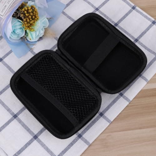 Back to School Electronics Organizer Black Fabric Storage Box — view 6