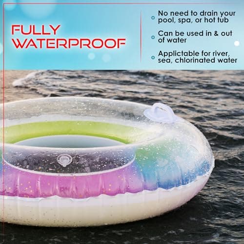 Dr Boat Heavy Duty Repair Kit for Boat Kayak, Canoe, Tent, Inflatables, Swimming Pool, Hot Tub - LIQUID PATCH Resistant to Fresh and Salt Water UV-Resistant Long-lasting (40g) — view 6