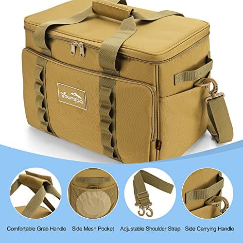 Youngoa 30L Cool Bag, Large Insulated Leakproof Foldable Cooler Box — view 5