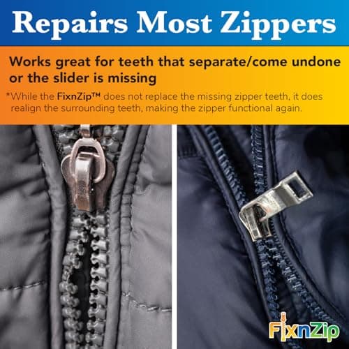 FixNZip® Zipper Repair Kit - 3 Pack - Nickel — view 6