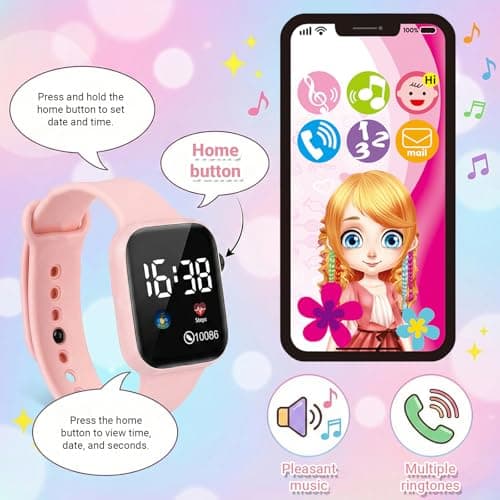 31 Pcs Play Purse for Little Girls Play Handbag Set with Pretend Makeup Fun — view 4