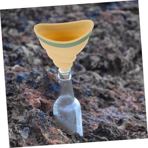 BRIGHTFUFU Portable Women Urinal Standing up Pee Funnel Yellow Tpe Pp — view 5