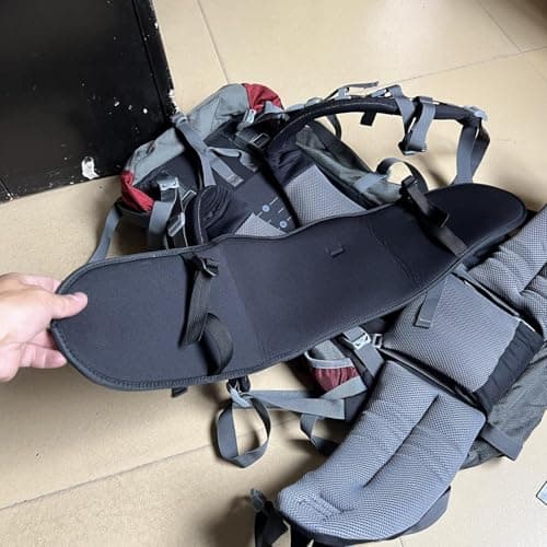 Backpack Waist Cushion Neoprene Support Hiking Hip Belt Pad – Padded Hip Straps Add-On Kidney Belts for Travel Backpack Hydration Backpack Daypack — view 5
