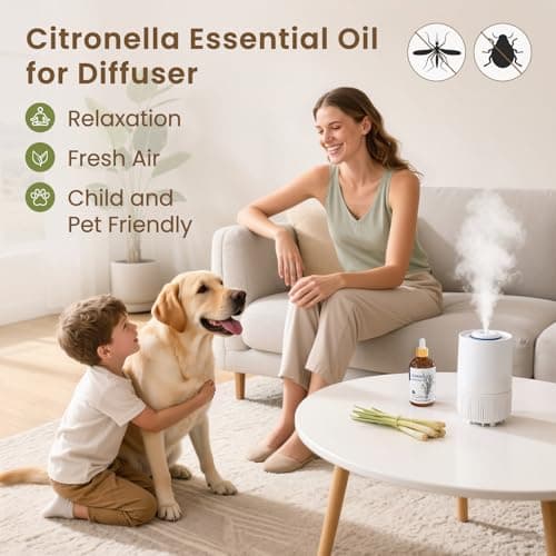 HIQILI Citronella Oil for Homemade Sprays & Diffuser — view 2