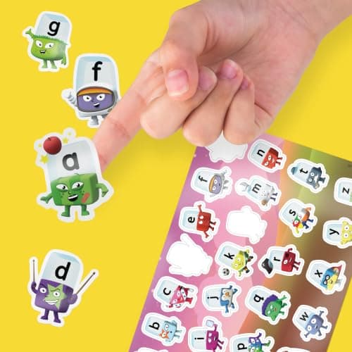 Alphablocks Bumper Activity Set – 70+ Piece Arts & Crafts Kit for Kids — view 5
