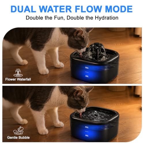 Cat Water Fountain for Drinking, 2.2L Automatic Pet Water Dispenser — view 3