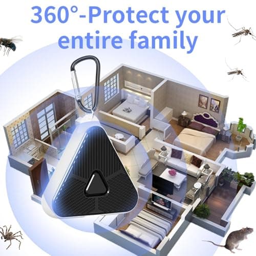 Ultrasonic Mosquitoes Repeller Noise-Free Rechargeable Ultrasonic Repeller — view 4