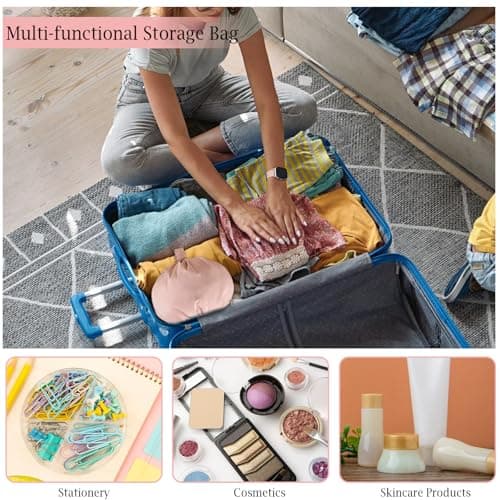Travel Underwear Packing Cube for Women – Portable Luggage Organizer, Multi-Compartment Storage Bag for Clothes, Bras, and Accessories, Ideal for Suitcases and Carry-Ons — view 5