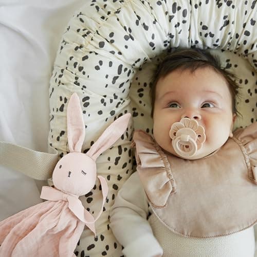 Elodie Details cozy Baby Comforter Cuddle Blanket Blinkie, essentials for Infant Babies and Toddlers, Newborn Gifts for Birthday Baby Shower in 100% Oeko-Tex Extra Soft Organic Cotton - Pink — view 5