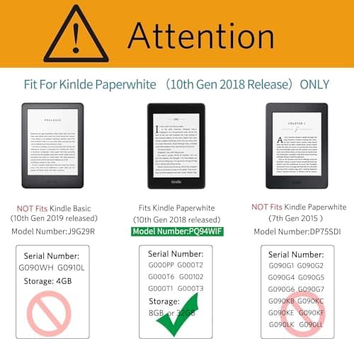 Clear Case for 6" Kindle Paperwhite (10th Generation, 2018), Lightweight Scratchproof Slim Soft TPU Silicone Case Protective Back Cover for Kindle Paperwhite 4 10th Gen 6 Inch, Transparent — view 2