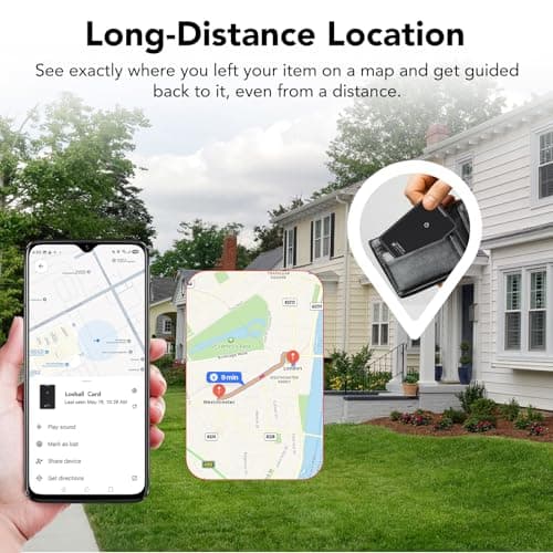 2 Packs Android Wallet Tracker Card, Compitable with Google Find Hub(Android Only), Non-rechargeable, IP68 Waterproof Ultra Slim Card Tracker, Item finder for Suitcases, Bags, Passports, Tracker Tag — view 5