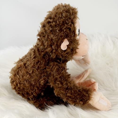 Brown Hanging Orangutan Monkey Plush Cuddly Teddy Stuffed Wild Animal Kids Soft Toy — view 5