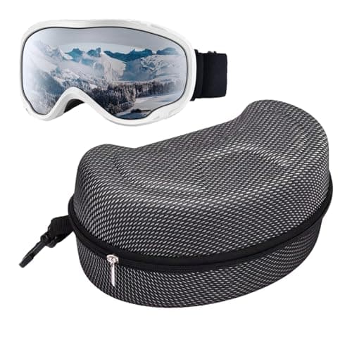 Protoence Ski Goggle Case - Protective EVA Glasses Boxes,Sports Glasses Storage Holder Box,for Outdoor Gym Beach Hiking Snow Travel Sports