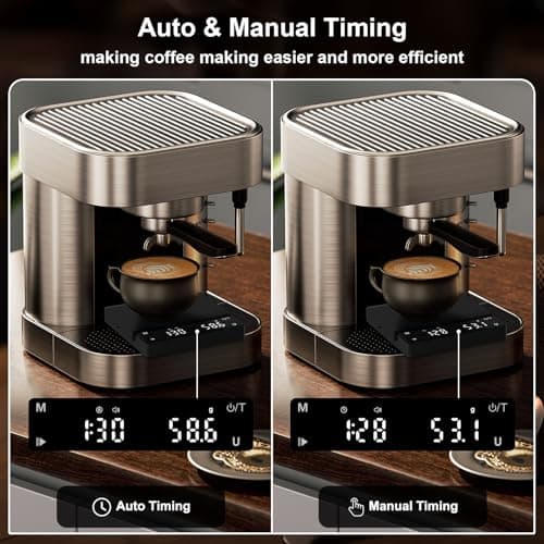 Diyife Rechargeable Mini Coffee Scales with Timer, 0.1g/2kg High Precision — view 4