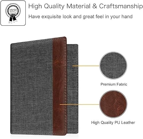 FINTIE Passport Holder Slim Travel Wallet RFID Blocking Card Case Cover Passport — view 2