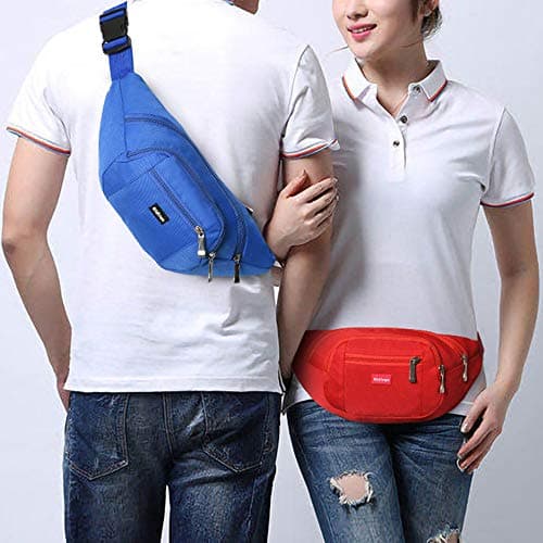 Waterproof bumbags and Fanny Packs for Women Men Hiking Running Travel Dog wolking Waist Bag for Women Men Ladies Boys Waterproof for Outdoor Sport — view 6
