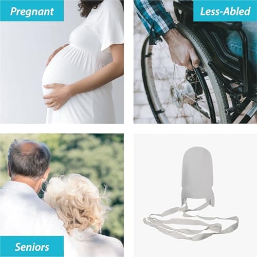 Aidapt Gutter Style Sock Aid,Easy Pull On Assistance for Elderly,Back Pain,Disabled,Hip Replacement,Post Surgery,Guidance Straps,Dressing Aid,Compression Socks,Pregnant,Flexible — view 5
