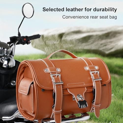 Motorcycle Seat Tail Bag Multifunctional Gear Luggage — view 5