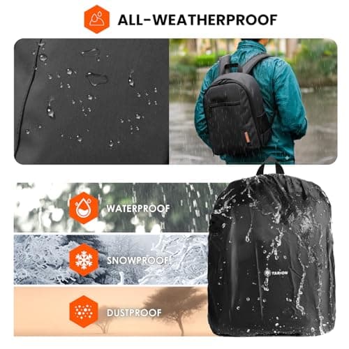 TARION Camera Bag Backpack Medium -Waterproof Photography 14" Laptop Sleeve — view 6