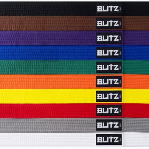 Blitz Plain Coloured Belt - Orange - 320cm — view 2