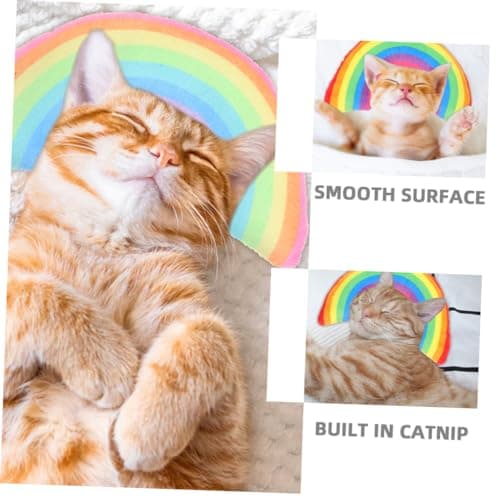 BESPORTBLE 6 Pack U Shaped Catnip Pillow Toys for Indoor Cats, Polyester and Pp Cotton Cat Pillows with Neck Support, Washable Comfort for Sleeping Areas — view 3