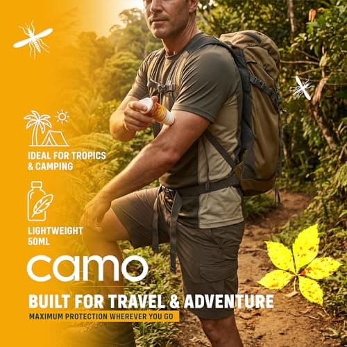 CAMO Maximum Insect Repellent 50ml - Roll-On Repellent for Long-Lasting Protection - DEET Free - Maximum Level of Protection Against Mosquitoes, Ticks & Biting Insects. — view 6