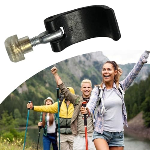 Replacement Hiking Stick Lock,Handle Lock for Walking Stick | Quick Release & Supplies for Climbing Camping Hiking Mountain — view 2